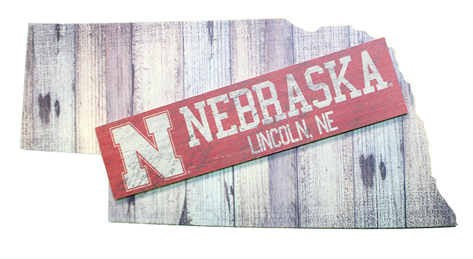 Nebraska State Plank Sign