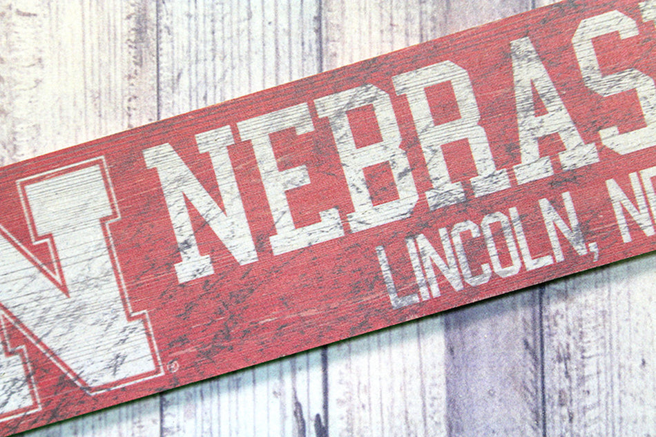 Nebraska State Plank Sign