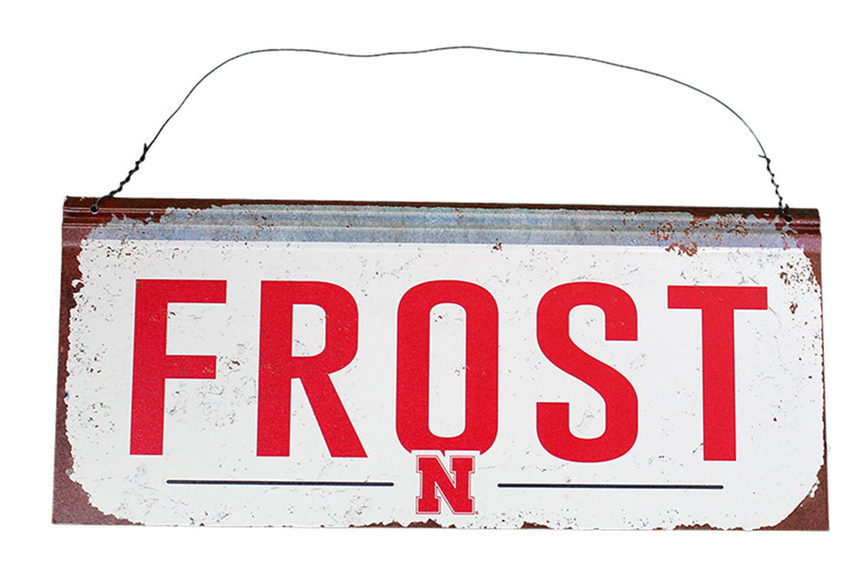 Frost Nebraska Tin Sign