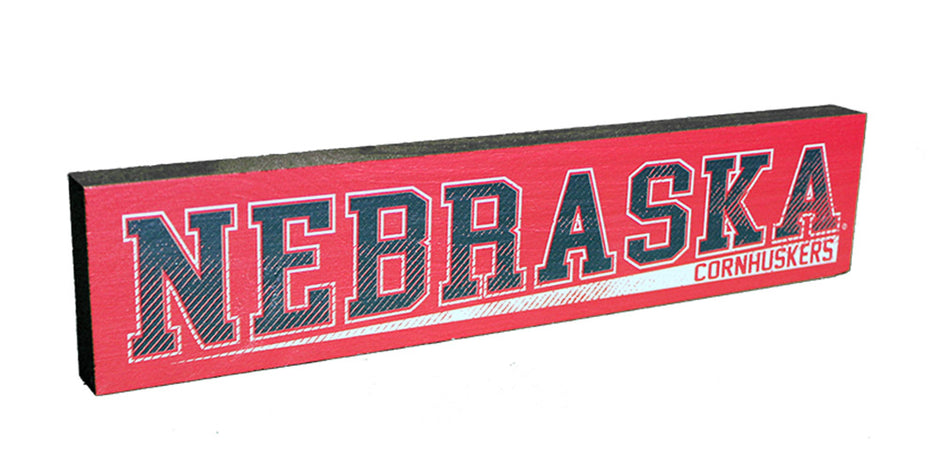 Nebraska Cornhuskers Shelf Stick