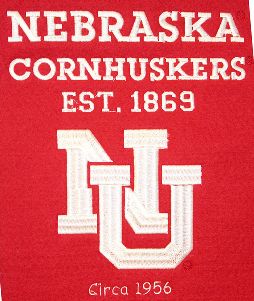 Cornhuskers Mascot Heritage Banner