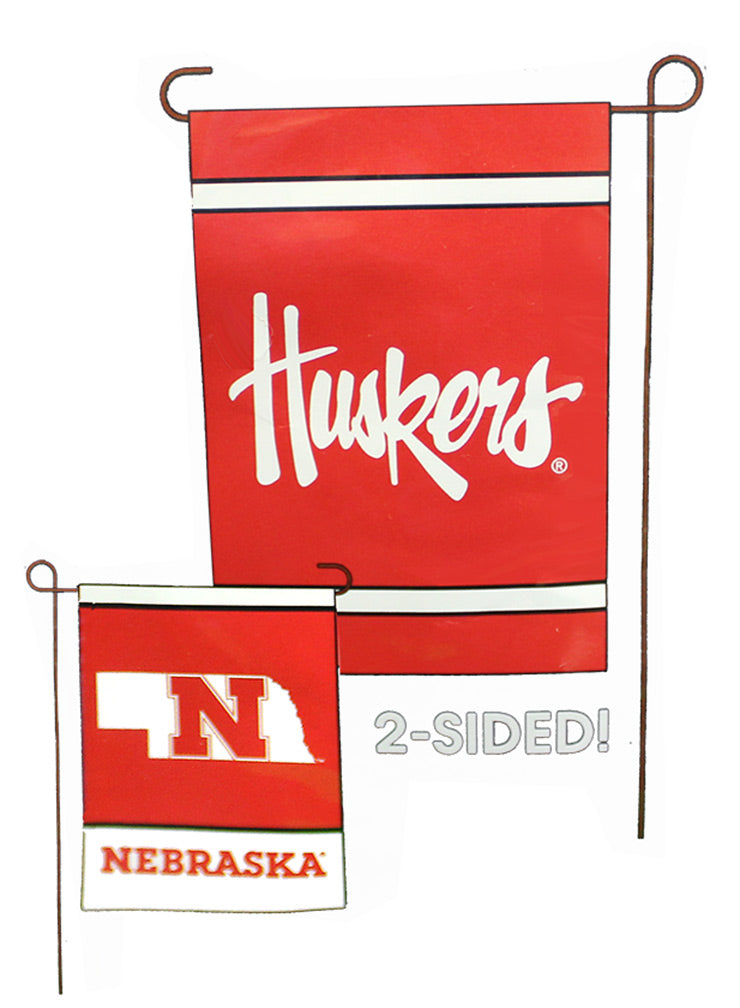 Huskers State Garden Flag