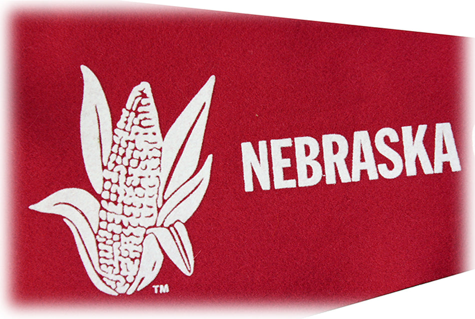 Nebraska Cornhuskers Pennant Flag