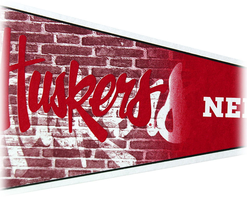 Nebraska Huskers Pennant