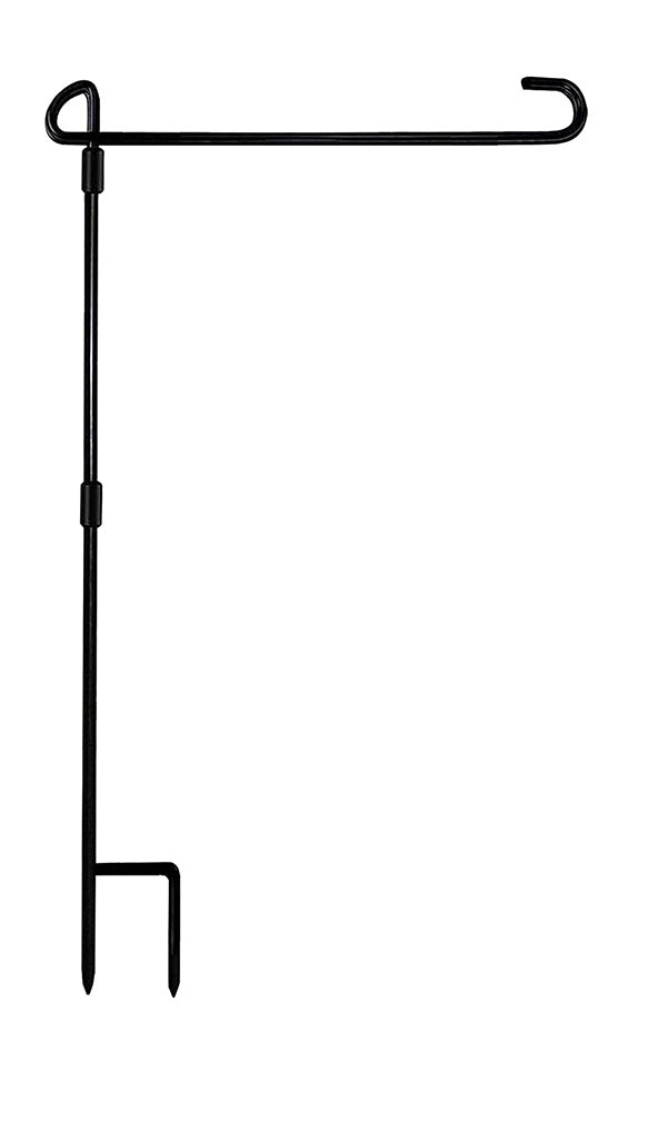 3 Piece Metal Garden Flag Stand