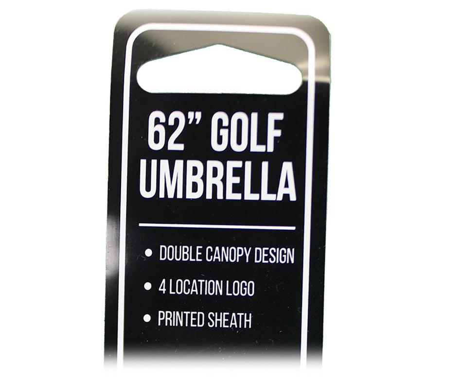 Nebraska Red Golf Umbrella 62 inch