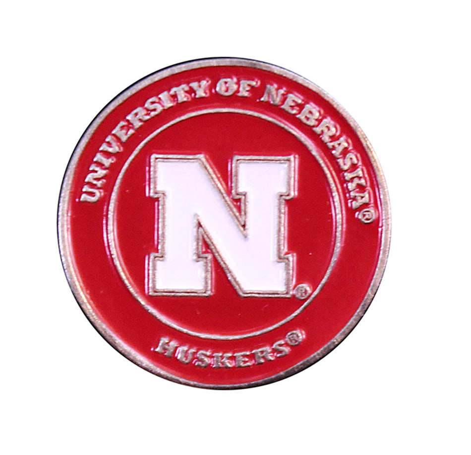 Nebraska Signature Divot Tool N Ball Marker