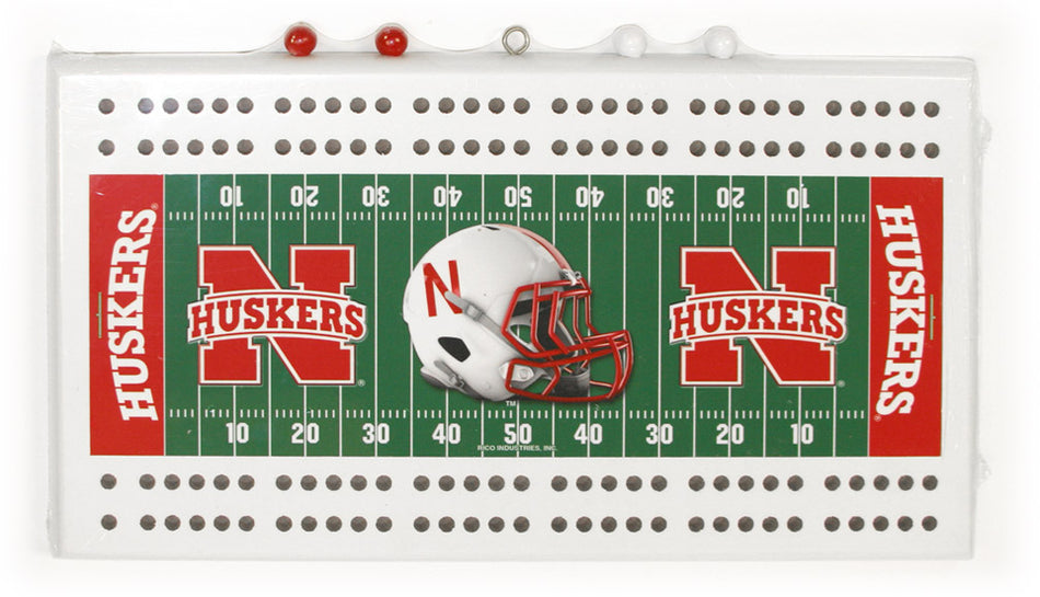 Cornhuskers Cribbage Board
