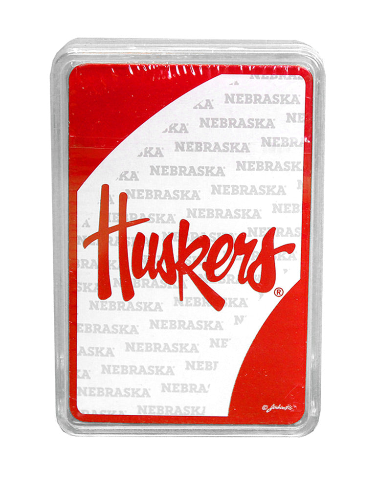 Stack of N Husker Playing Cards
