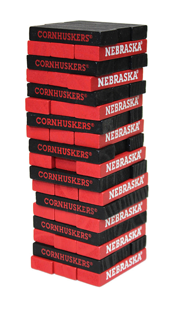 Cornhuskers Table Top Stackers Game