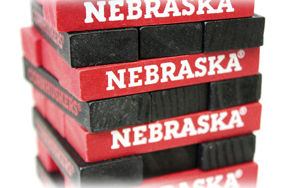 Cornhuskers Table Top Stackers Game