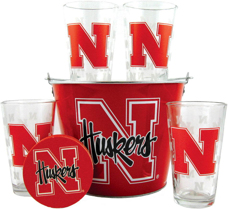 Satin Etch Bucket Set