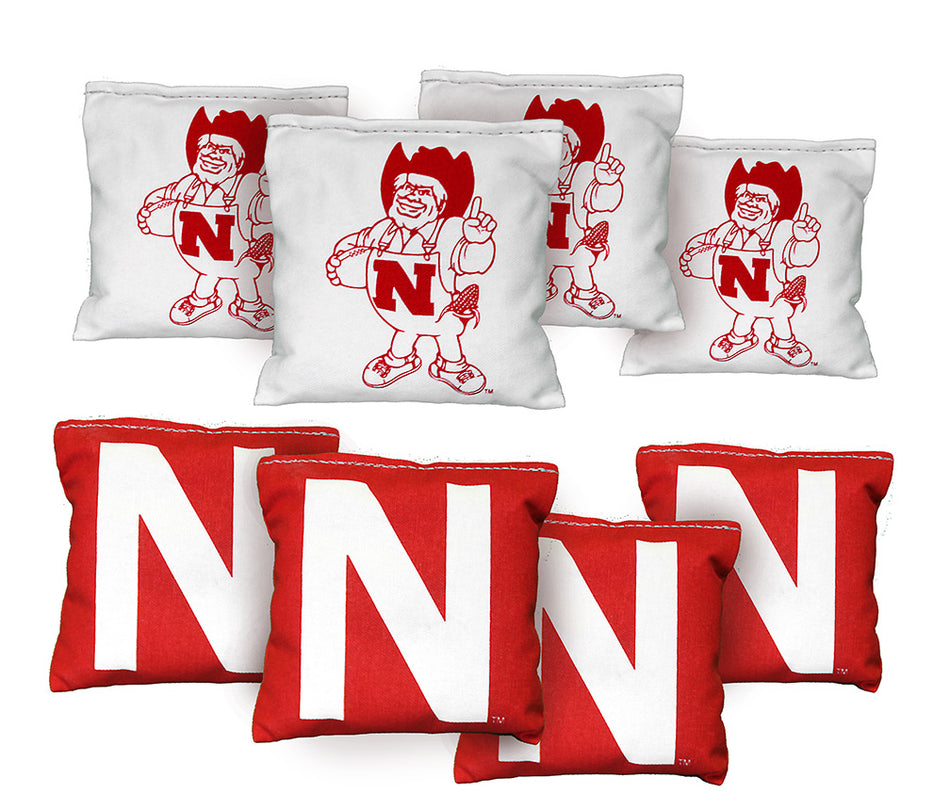 Huskers Cornhole Bags Set
