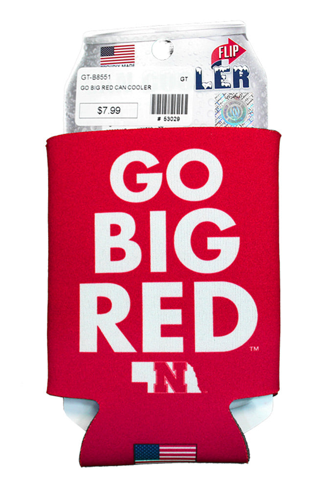 Go Big Red Can Cooler