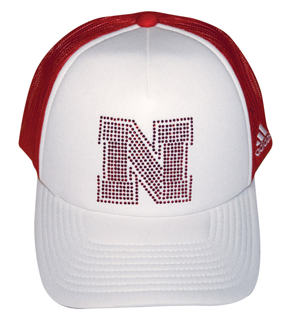 Ladies Rhinestone Trucker Cap