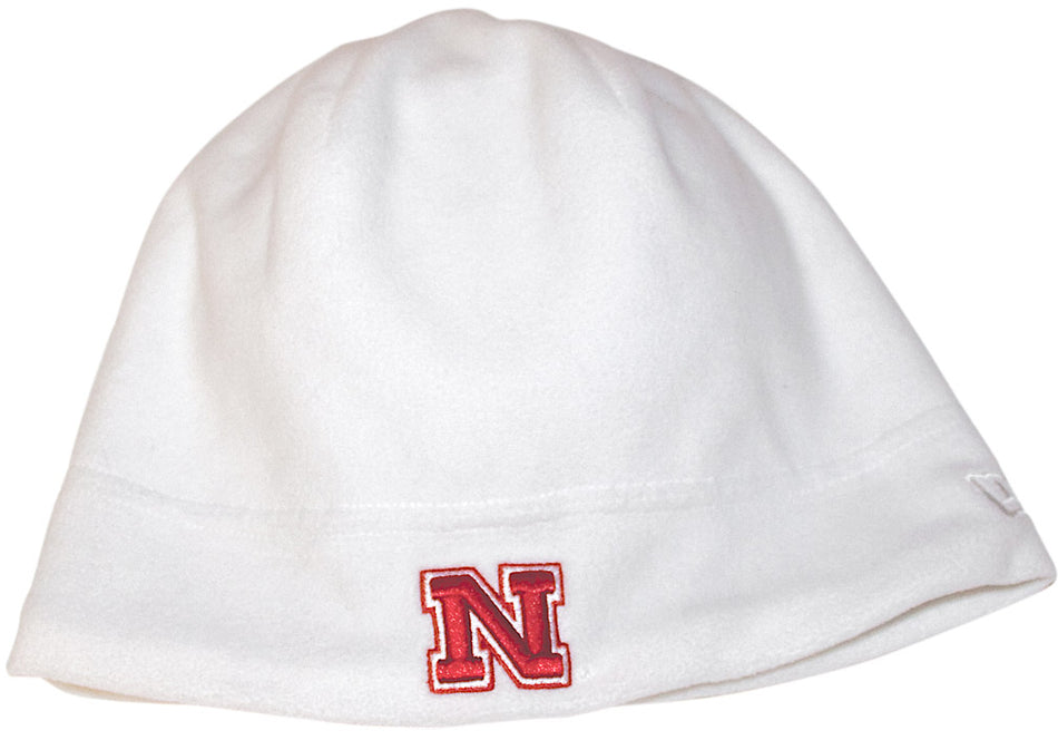 Ladies White Fleece Micro Knit