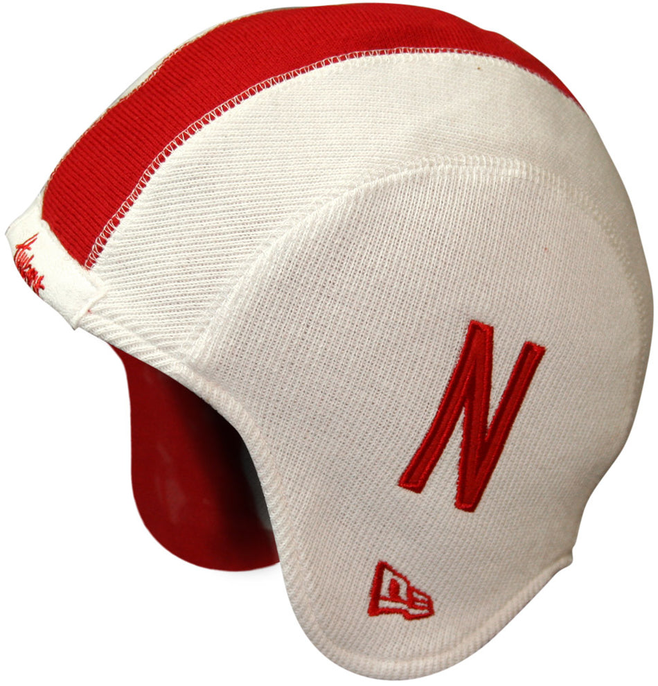 N ERA CHILDREN'S WHITE KNIT HELMET HAT
