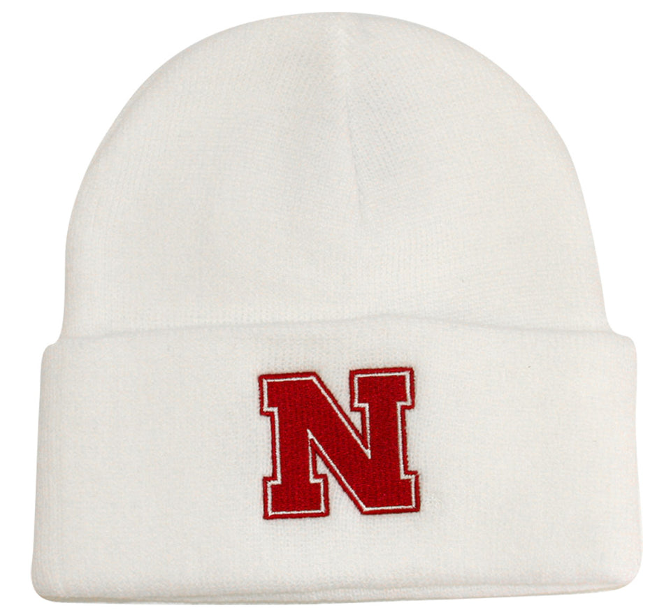 Adidas Basic Cuffed White Knit Hat