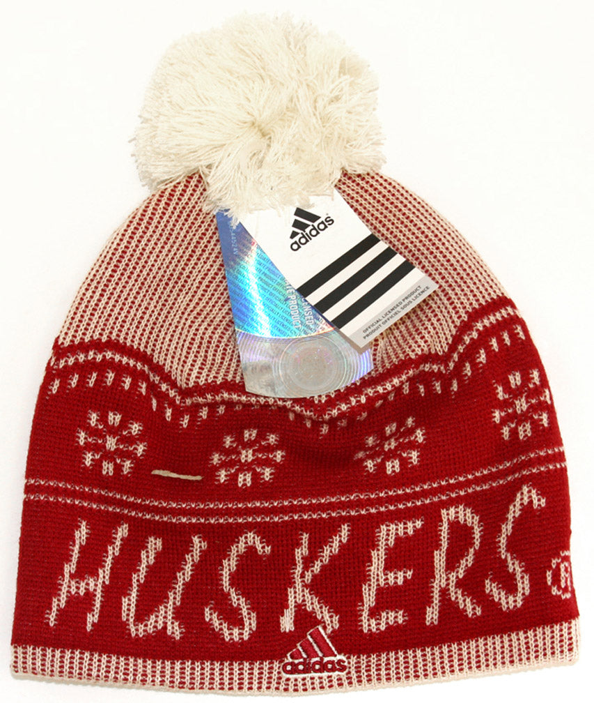Adidas Knit Hat with Pom