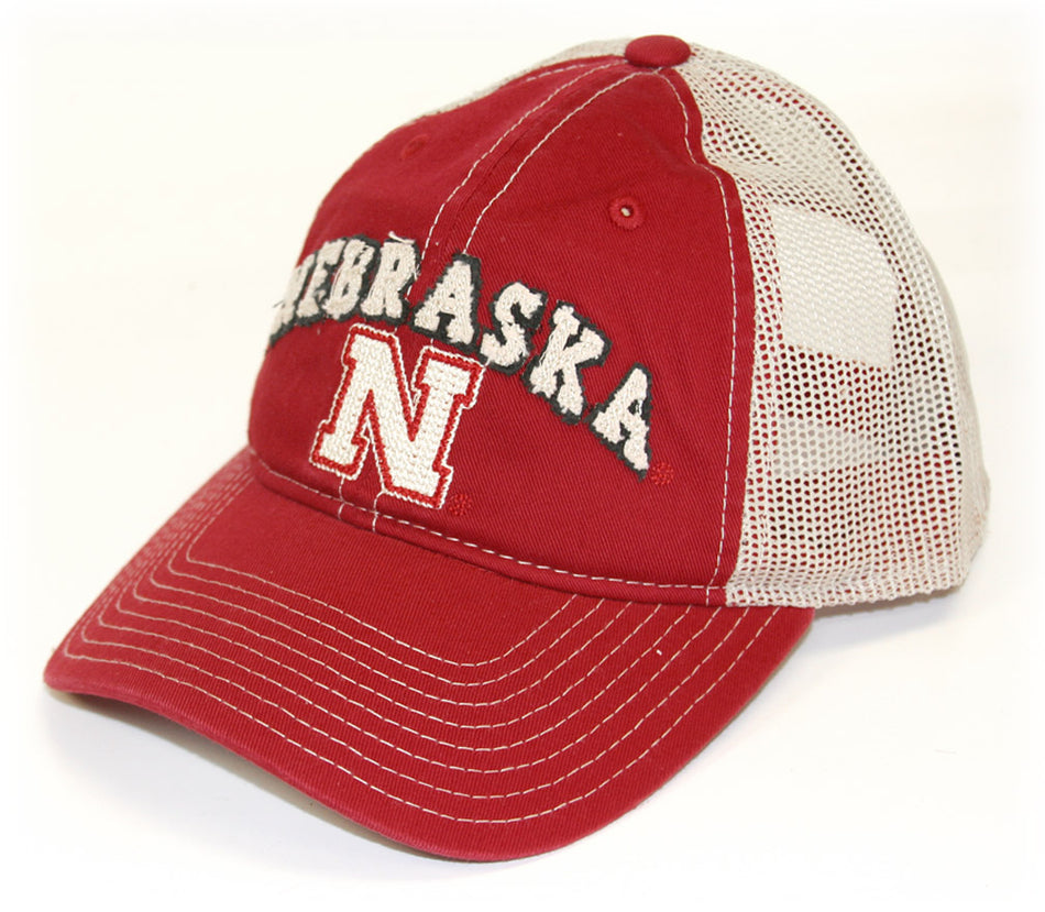 Adidas Red/White Mesh back Hat
