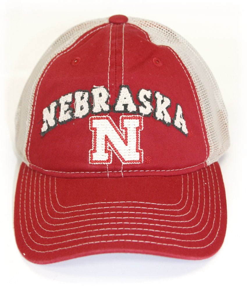 Adidas Red/White Mesh back Hat