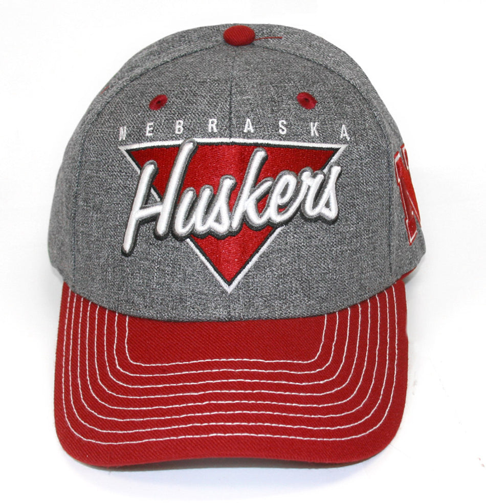 Adidas Gray Huskers Structured Adjustable Hat