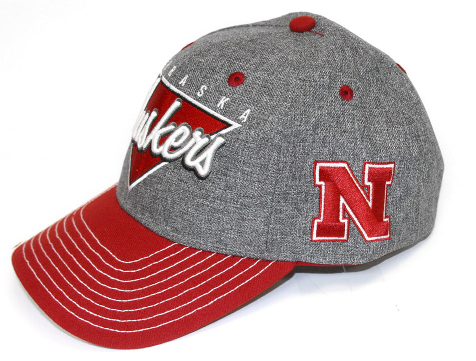 Adidas Gray Huskers Structured Adjustable Hat