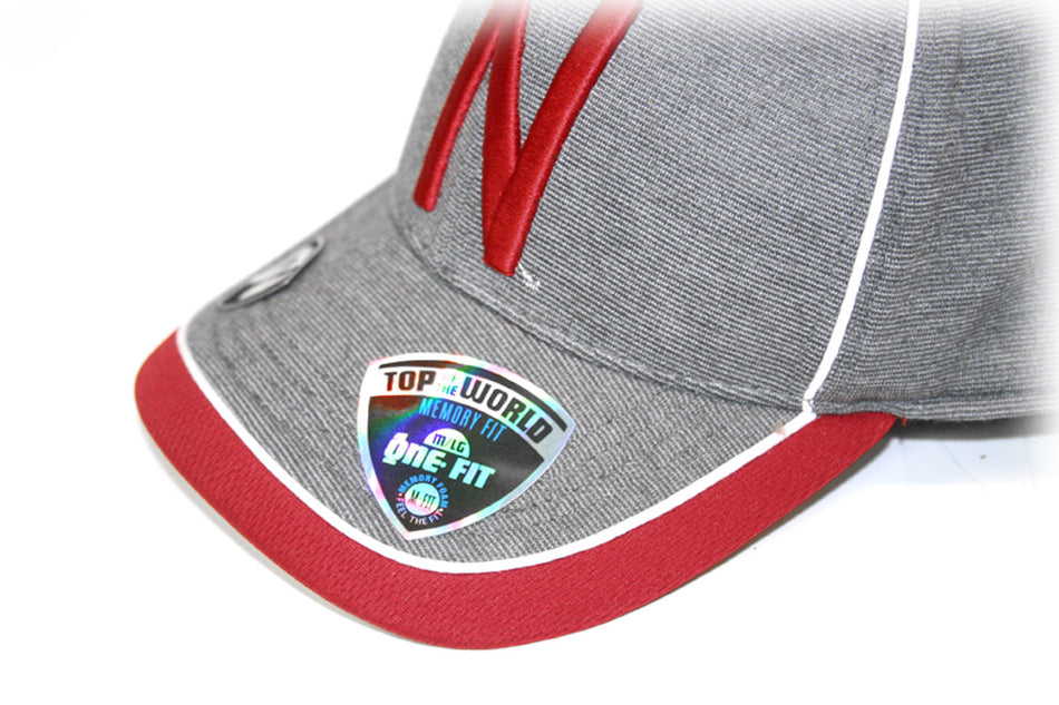 Gray N Red Brim TW FF