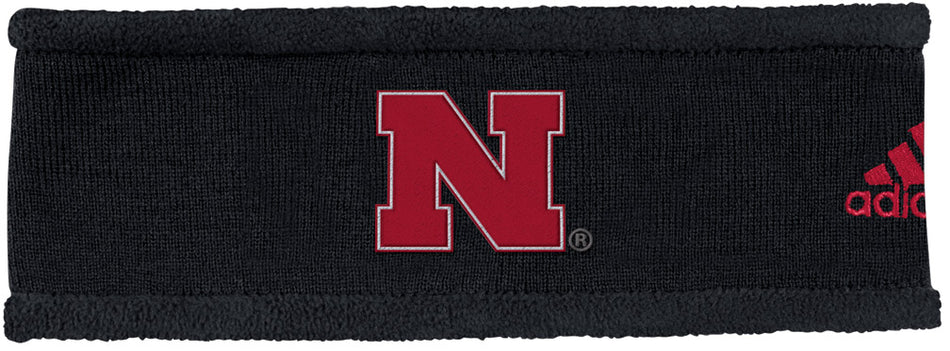 Adidas Black Nebraska N Earband