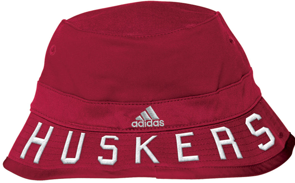 Adidas Nebraska Huskers Bucket Hat
