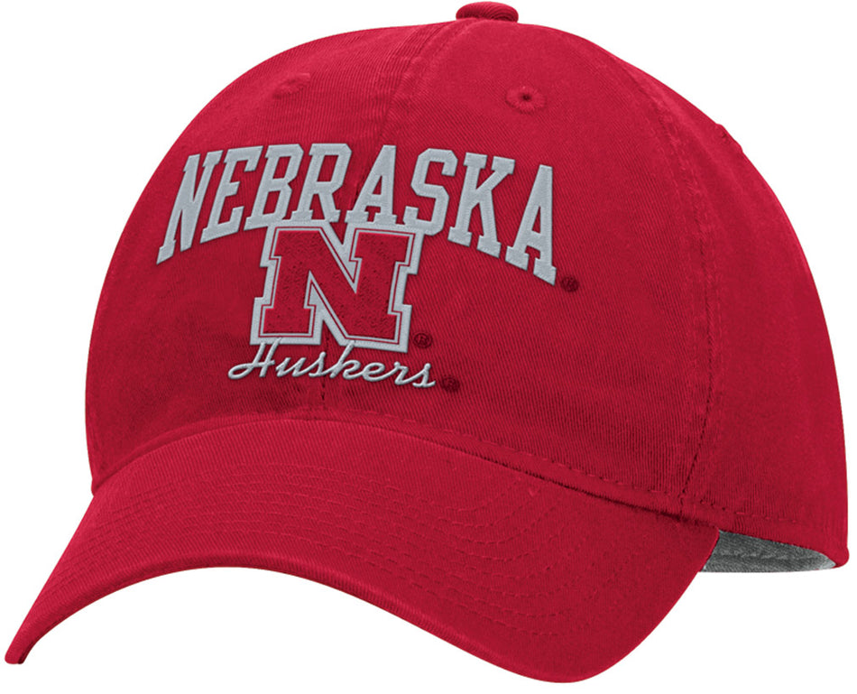 Adidas Nebraska Huskers N Adjustable Slouch