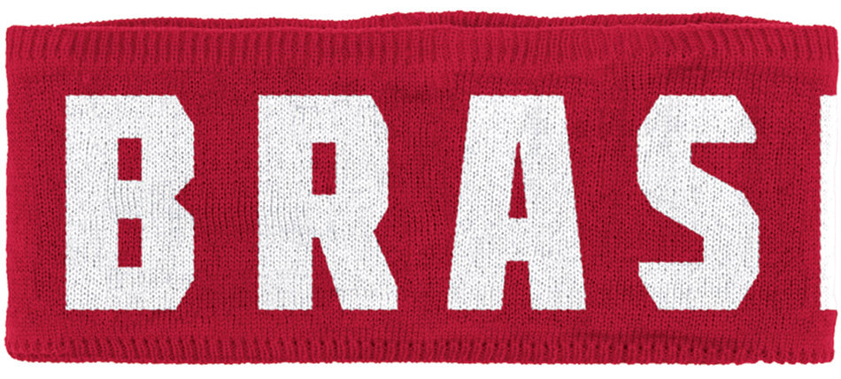 Adidas Nebraska Jaquard Headband - Red