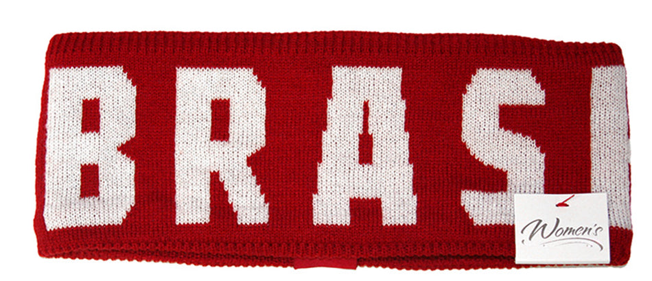 Adidas Nebraska Jaquard Headband - Red