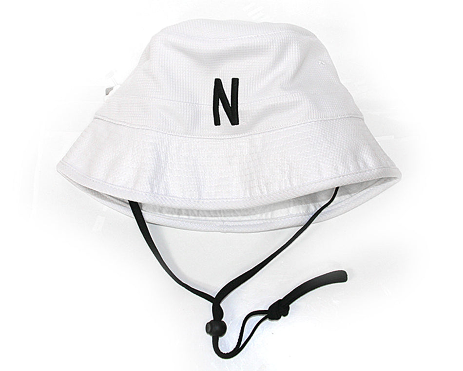 Nebraska N Logo White Bucket Hat