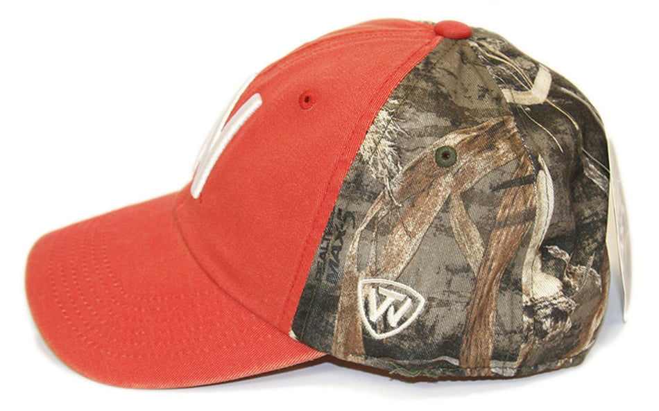 Nebraska N Logo Realtree Camo Snapback Hat