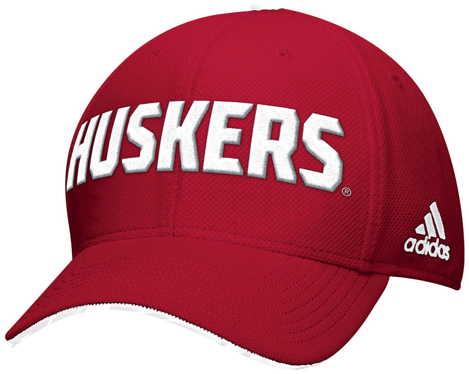 Adidas Huskers Adjustable Red Cap