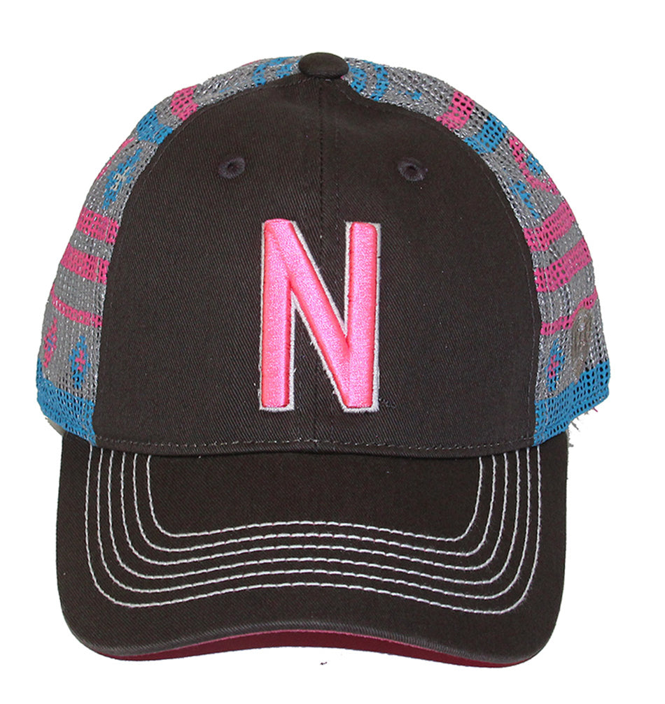 Ladies Aztec Mesh Back Skinny N Trucker
