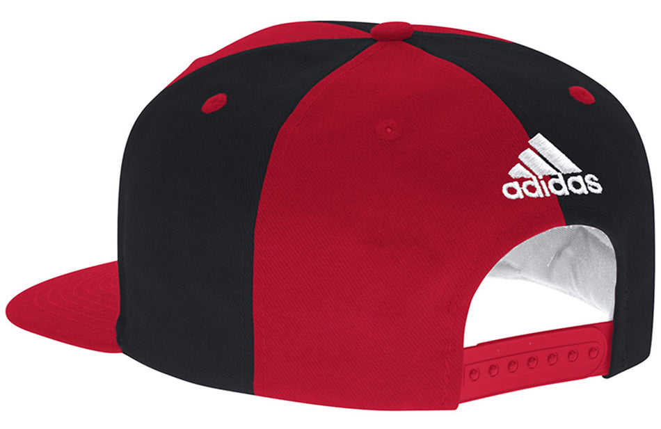 Adidas N Huskers Pinwheel Flat Brim Cap