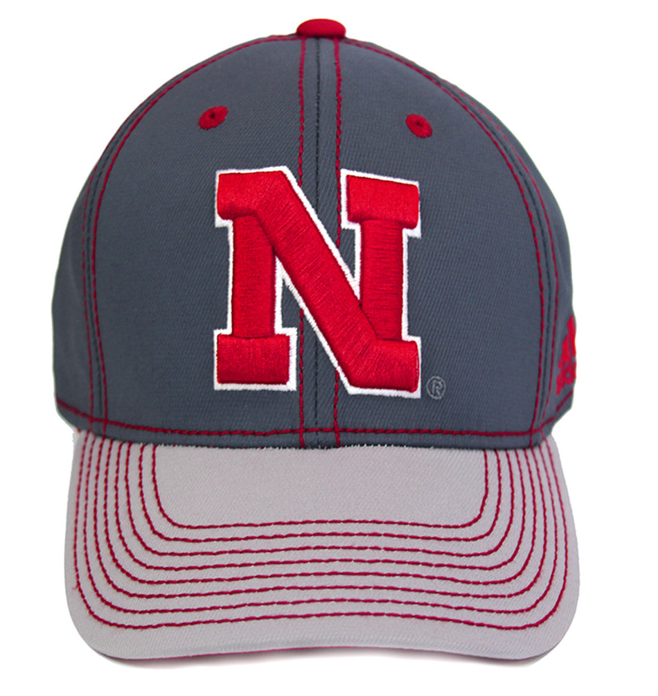 Adidas Husker N Gray Flex Fit Cap