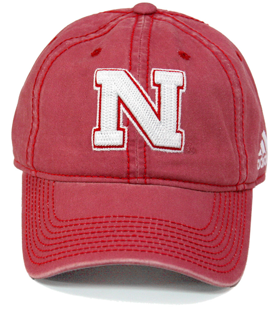 Adidas Washed Nebraska N Slouch Cap