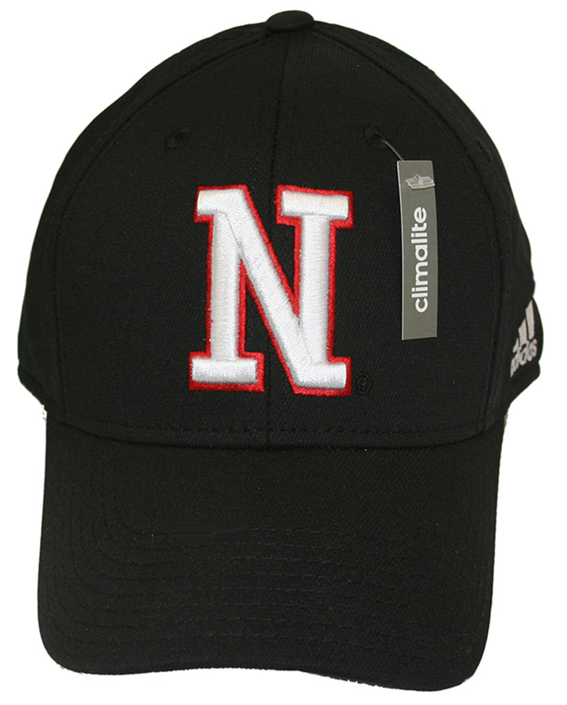Adidas Nebraska Baseball Curved Bill