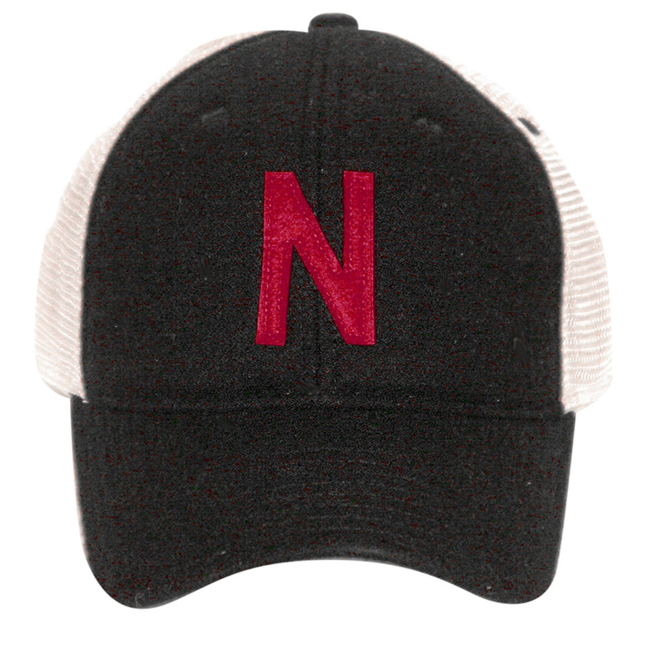 Nebraska Skinny N Wool Trucker Hat