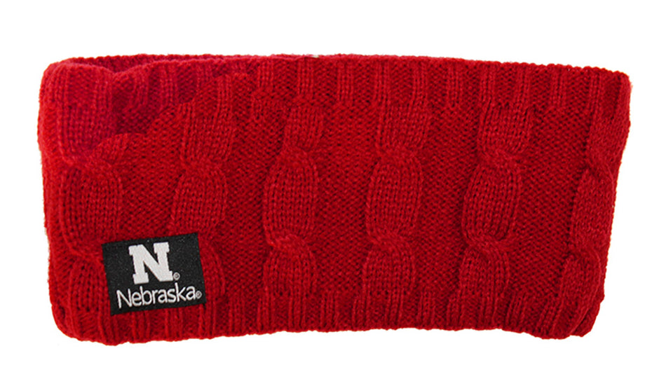 Nebraska Knit Headband