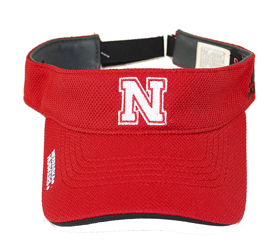 Adidas Nebraska Sideine Visor