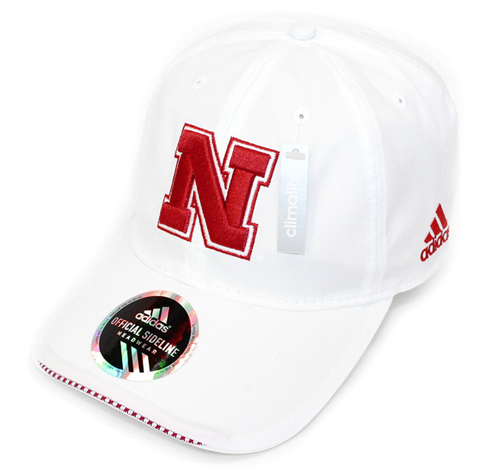 Adidas 2017 Husker Coach White Slouch