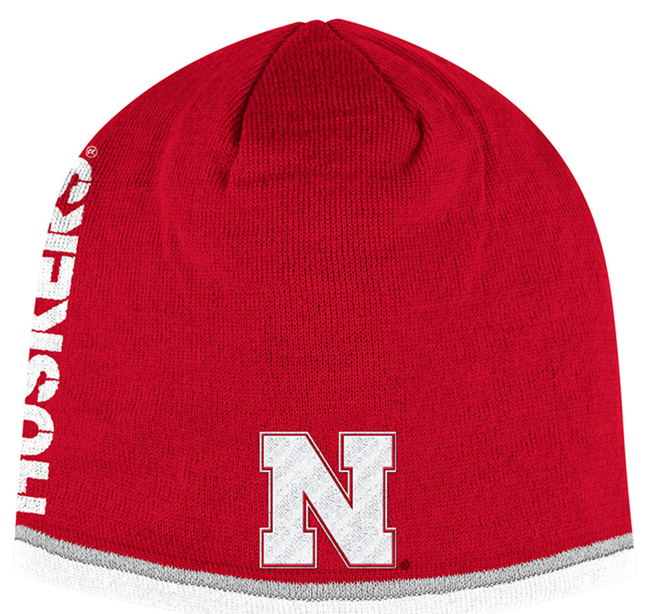 Adidas Huskers Coaches Red Beanie