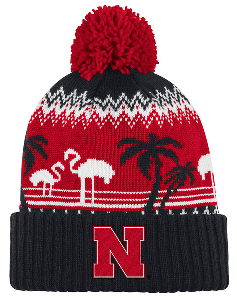 Adidas Husker Ugly Sweater Cuff Pom Knit