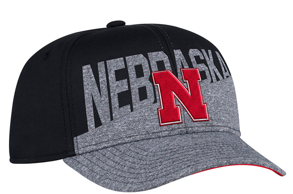 Adidas Nebraska Two Tone Angle Cap