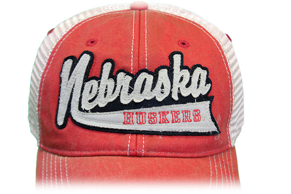 Nebraska Tailsweep Washed Trucker Top