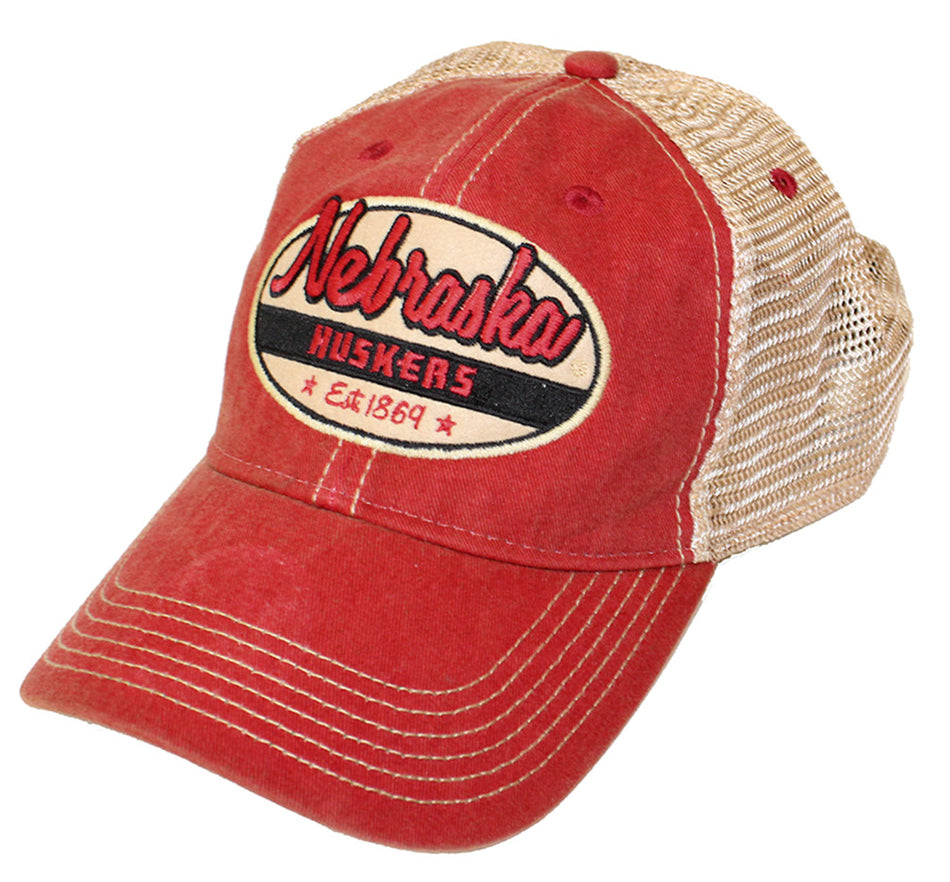 Nebraska Huskers Est 1869 Trucker Lid
